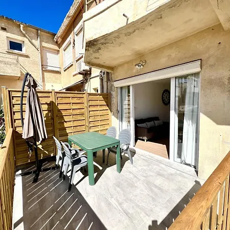 Apartament Les Tartanes, 2 Chambres, à 80 M De La Plage, Rénové, Climatisé, Confort Narbonne-Plage